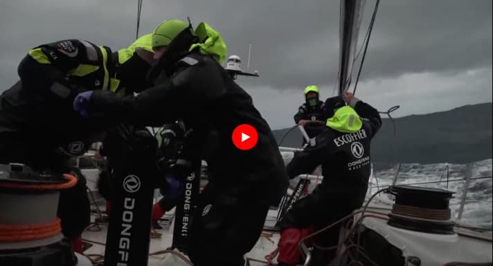   Video di fiocco di notte