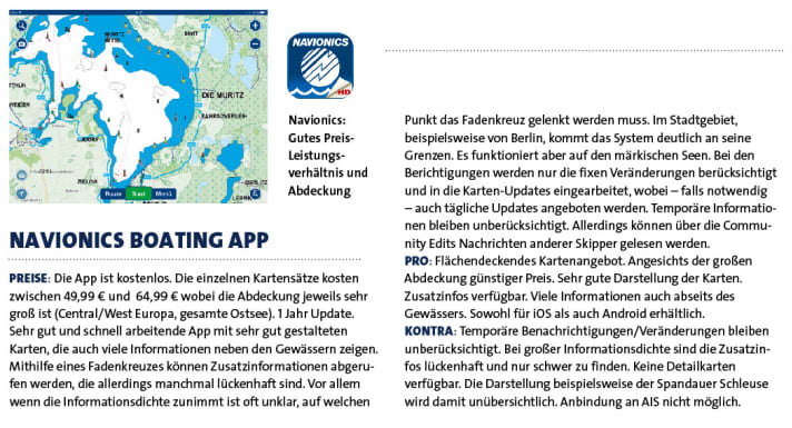   Sat nav apps