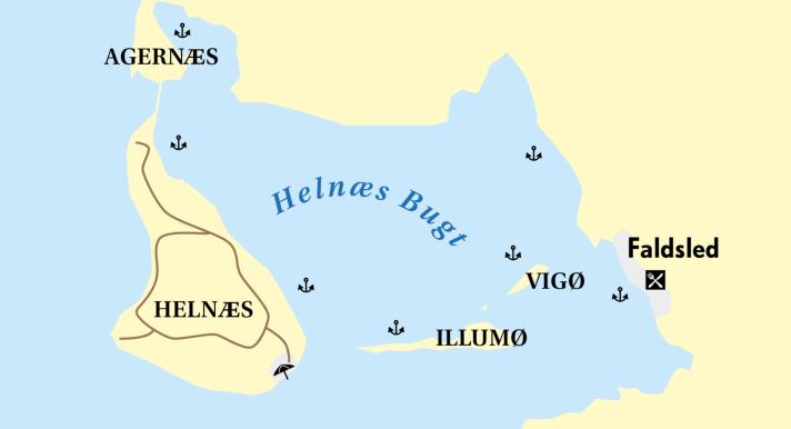 Helnæs Bugt | Map: YACHT