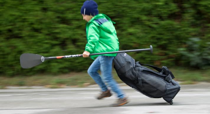 When the lake calls...