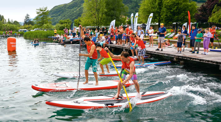 Exciting at every race: the start