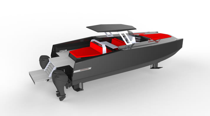 Sunreef 40H: Poland's first hydrofoil catamaran to accelerate to 70 knots. | n.