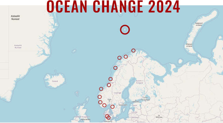 Da Flensburg all'Isola degli Orsi: l'itinerario previsto della spedizione Ocean Change