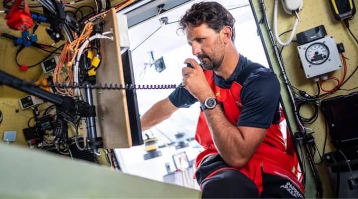 Nach dem Frühstart auf dem Weg an die Spitze: Class-40-Skipper und Favorit Yoann Richomme
