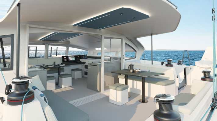 ORC 52.2: lunghezza scafo 15,84 m, larghezza 8,20 m, peso 9,7 tonnellate, prezzo ancora sconosciuto