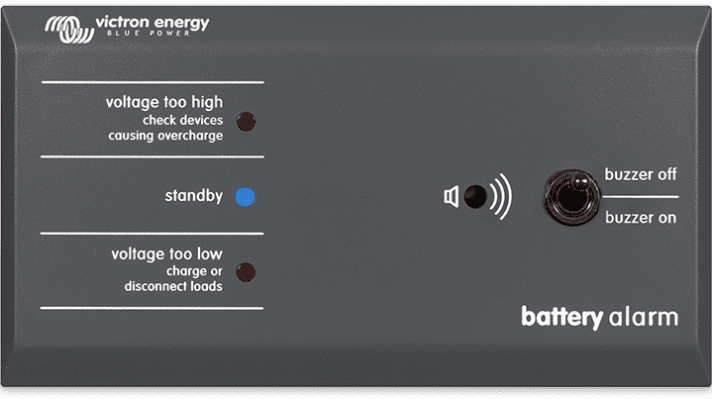 Battery Alarm from Victron