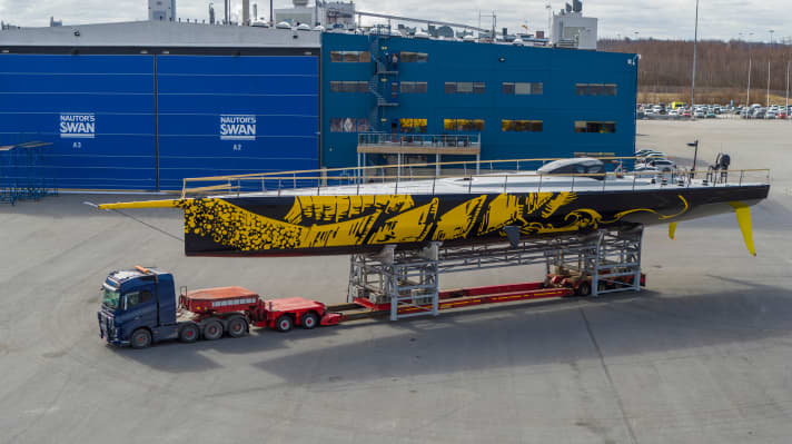 Course launch: The ClubSwan 125 is due to be launched in June 2021. | n.