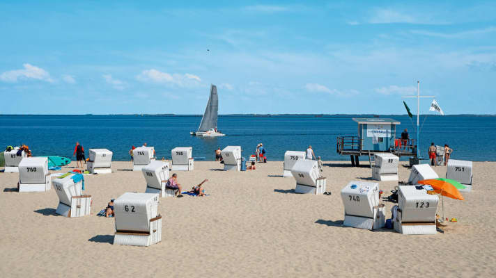 Strand von Hörnum auf Sylt