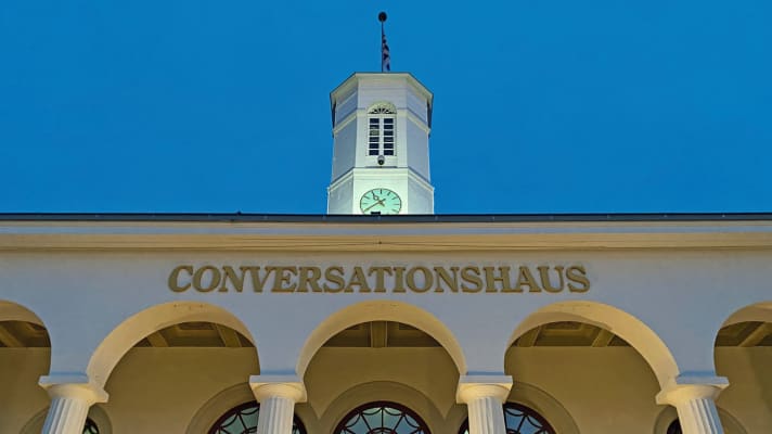 Das Conversationshaus am Kurpark von Norderney. | 