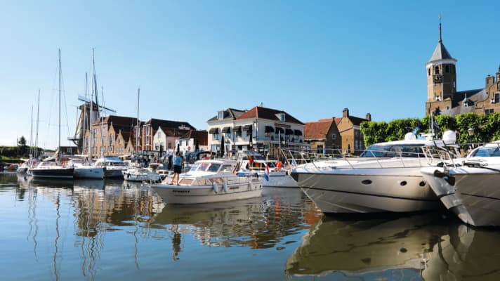 Begehrte Plätze im Oude Haven von Willemstad
