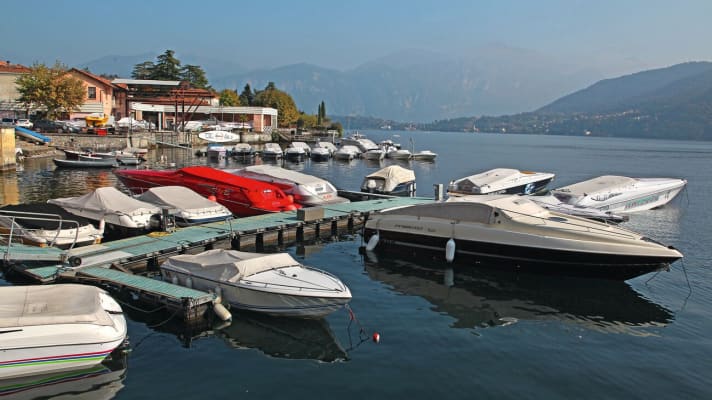 The shipyard site in Tremezzo is full of history