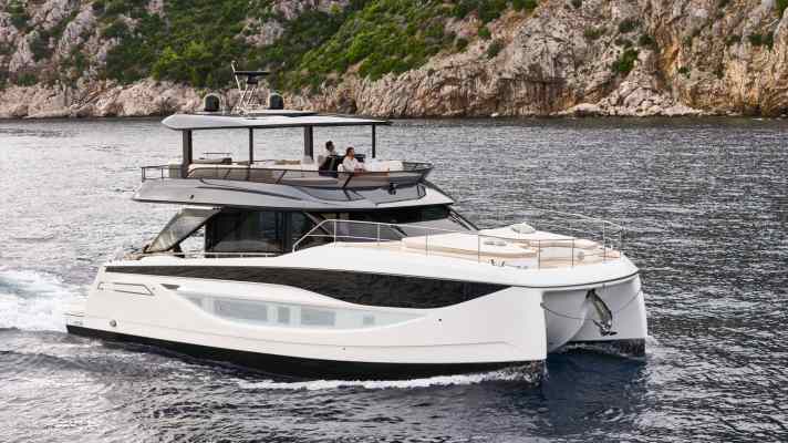 Nominiert in der Kategorie Katamarane: ​​Prestige M7