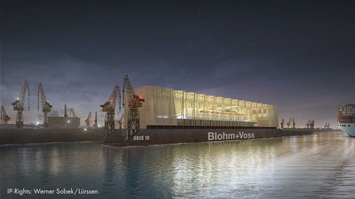 Textile roof for B+V-Dock 10 | 10