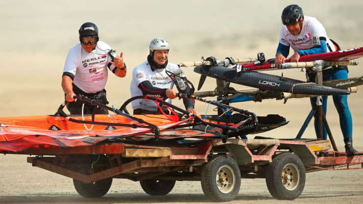 Martialisch – der Weg zurück zum Startpunkt in Lüderitz.