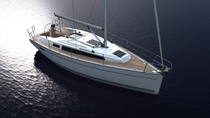   Le finestre della sovrastruttura, prima piuttosto piccole, hanno lasciato il posto a una lunga fila di finestre.