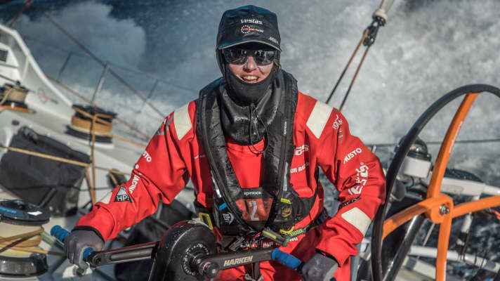   Stacey Jackson im Team von Vestas 11th Hour Racing