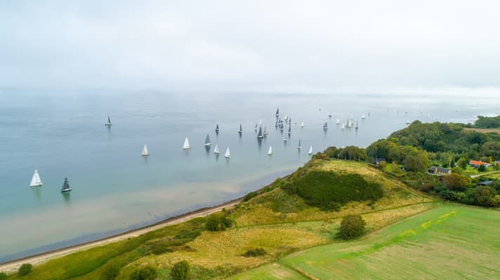   Passage en douce sous la côte de Funen