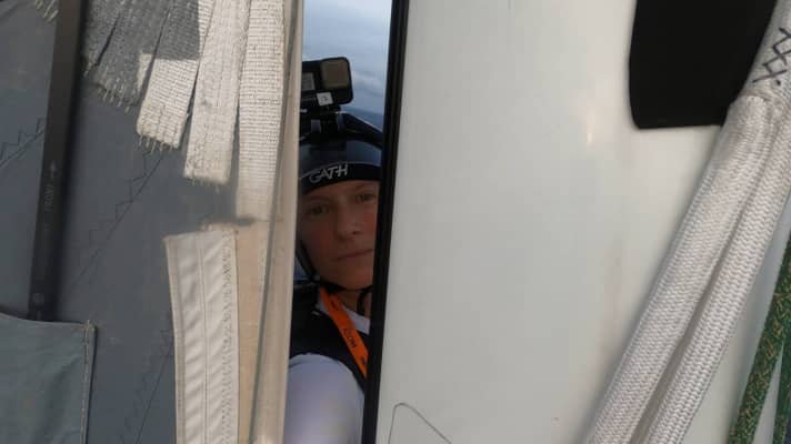   Donna con intuito: Lo skipper di "Macsf" Isabelle