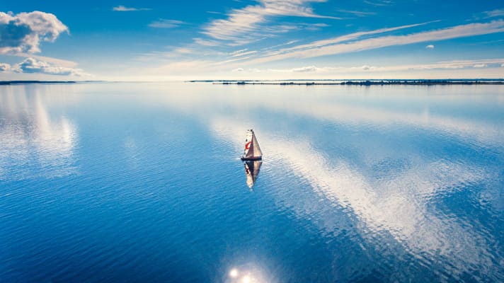 Voile en solitaire