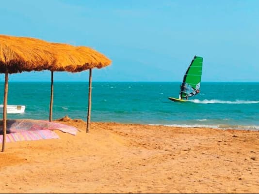 El Gouna/Ägypten - ein Topspot für Windsurfer
