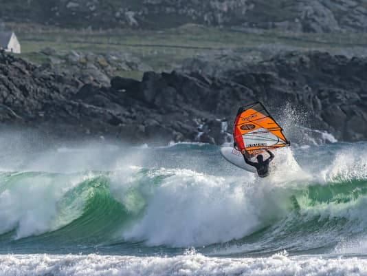 Julian Salmonn über seinen Trip zum Tiree Wave Classic