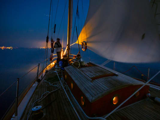 Nachtfahrt mit dem Segelboot – keine Angst im Dunkeln