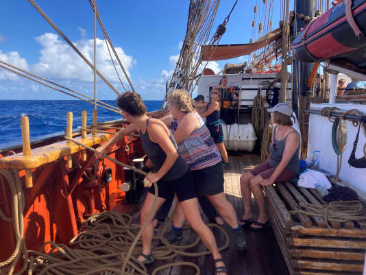 Atlantik-Überquerung mit 45 Frauen – Meike Holland berichtet