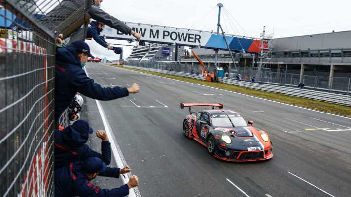 Die Startnummer 25 von Huber Motorsport konnte die gesonderte Pro-Am-Wertung in der GT3-Klasse für sich entscheiden.