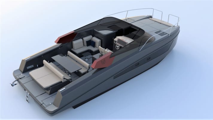Die Open-Version der  Makai M37 | Foto Markai Yachts