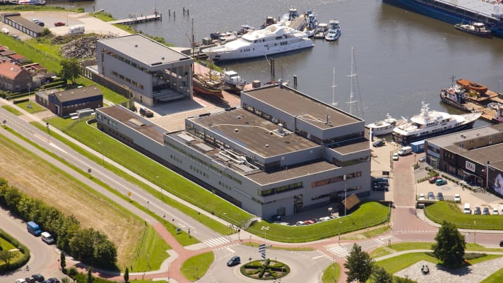 Balk Shipyard in the Dutch Urk. | k.