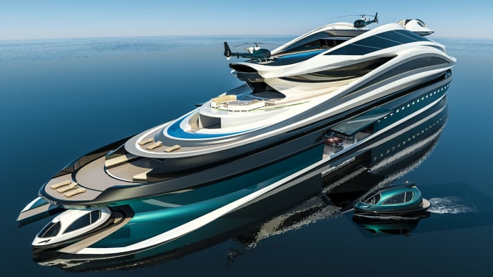 Rigid wings: Pierpaolo Lazzarini's design was inspired by the shape of a swan. | n.