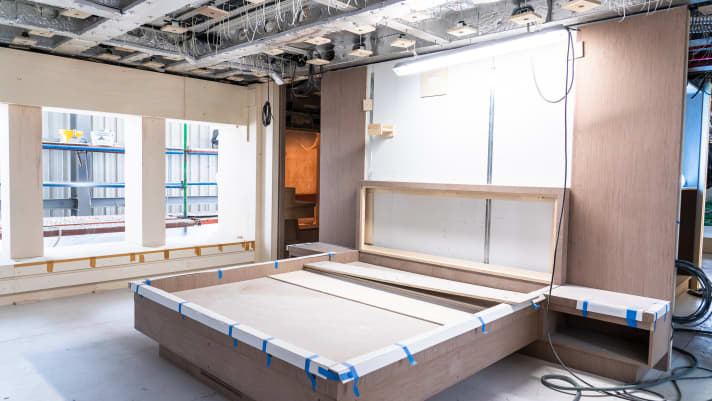 WIP: Das wird die Eignerkabine auf dem vorderen Hauptdeck. | k.