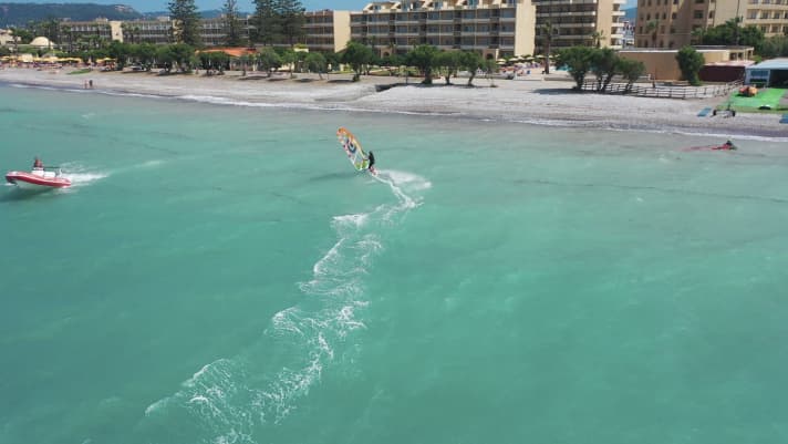 "Von allen Sportarten, die ich betreibe, setzt Windsurfen bei mir die meisten Glückshormone frei."