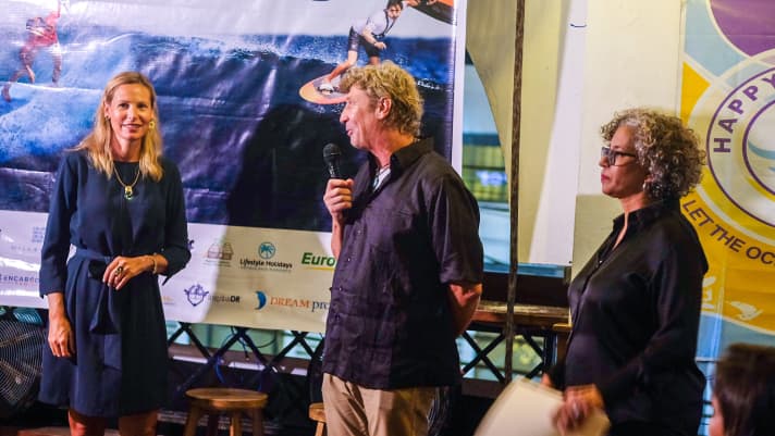 Maike Friedrichsen, Marcus Bohm, Patricia Hiraldo (from left to right)