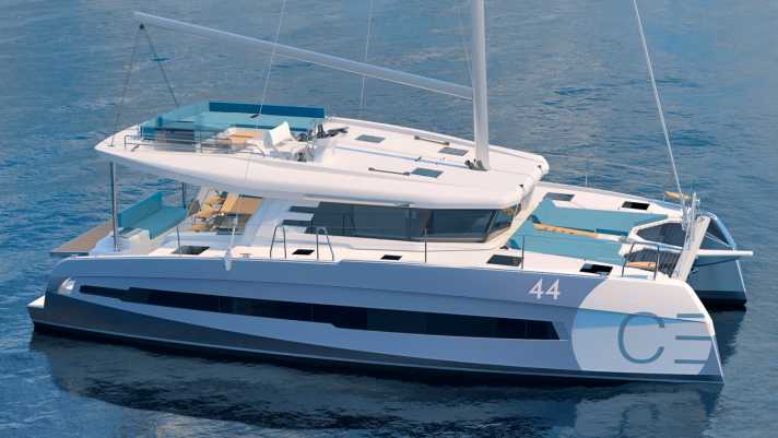 Cervetti 44 | Graphic: Cervetti Catamarns