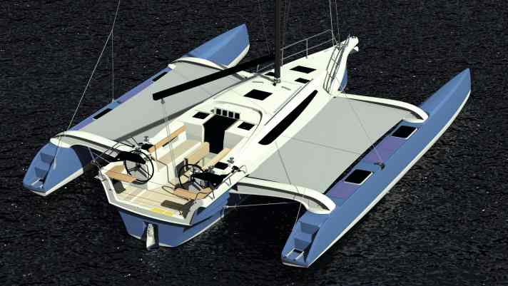 Dragonfly 36: Rumpflänge 11,55 m; Breite 8,12–3,70 m; Gewicht 4,6 t; ab 589.000 Euro.