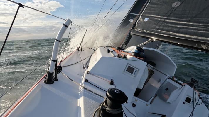 Une impression de régate à bord du "Lightworks" dans la Vegvisir Race