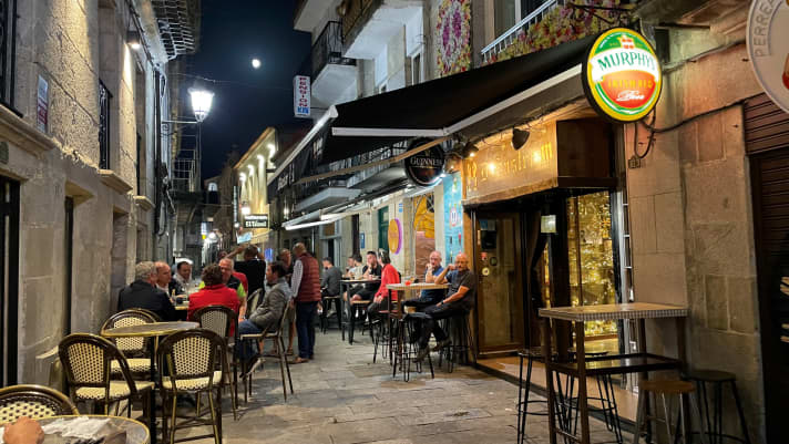 Arrêt d'étape : Baiona