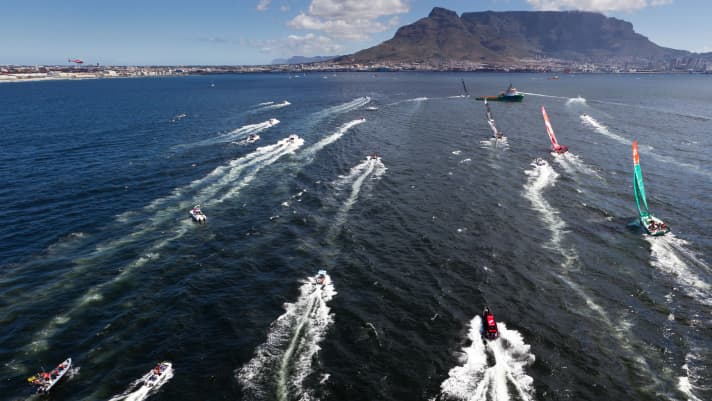   The last harbour round in Cape Town