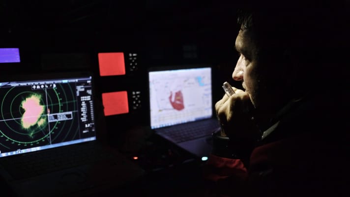  Which way? The solution does not come from the screen, but from the correct interpretation of the weather data