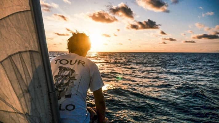   Il giovane equipaggio ha già alle spalle una traversata dell'Atlantico