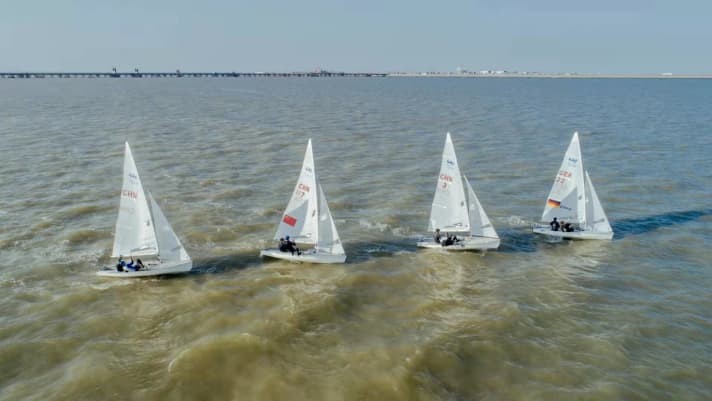   Une image d'entraînement lors d'une mission dans les eaux chinoises