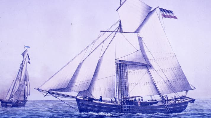   Jungfernfahrt vor 152 Jahren
