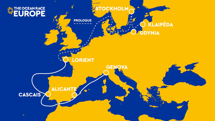   The Ocean Race Europe: der Kurs