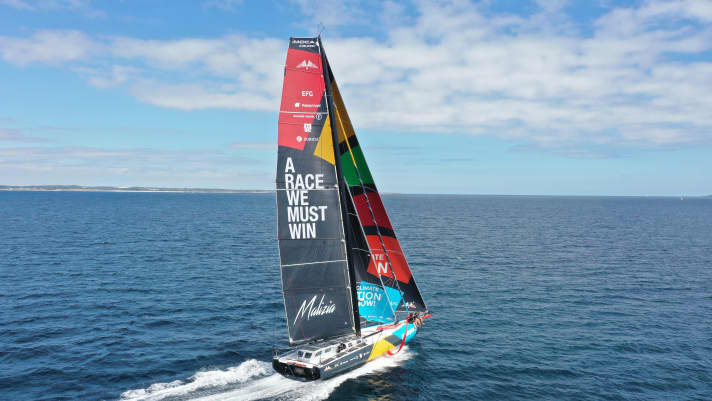 The new boat has an enclosed cockpit and plenty of volume in the foredeck