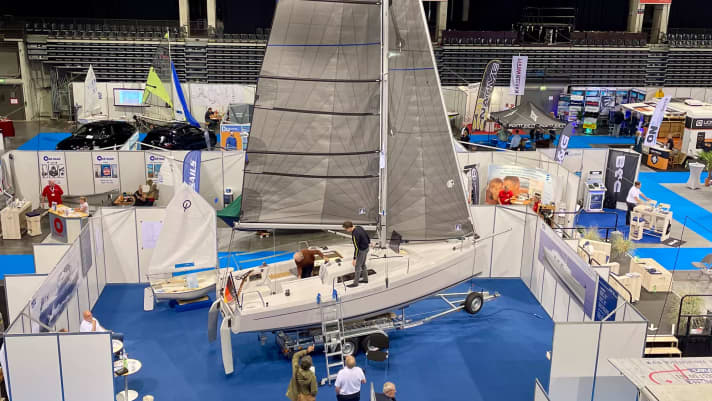 Le Tide 25 de la MFH Emden était le plus grand bateau de l'exposition