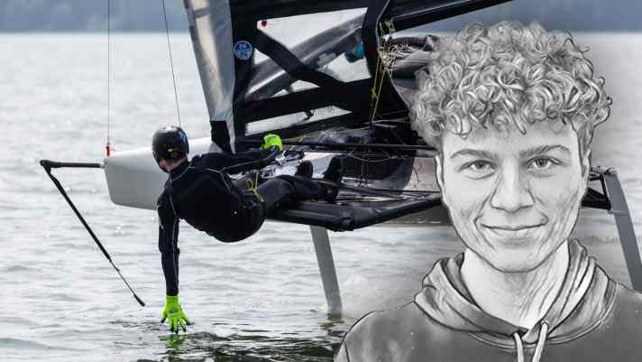 <a href="https://www.yacht.de/redaktion/max-gasser/" rel="noopener noreferrer">Il volontario di YACHT Max Gasser</a> punta in alto con la sua falena