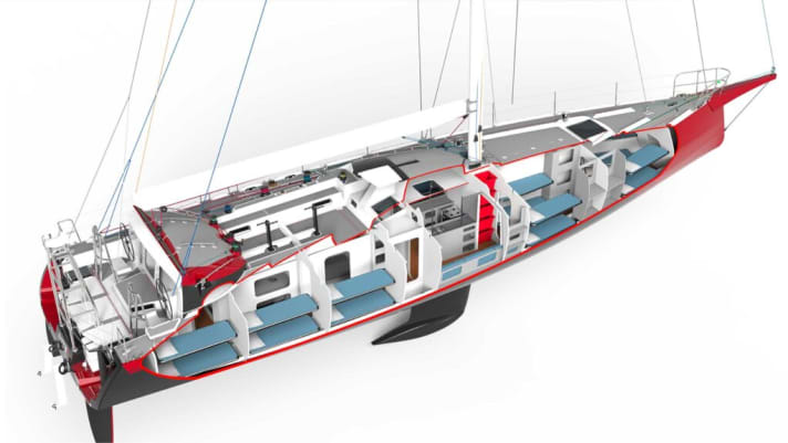 A whole new dimension in cabin adventure charters: the Clipper RX. | Illustration: Clipper Ventures.