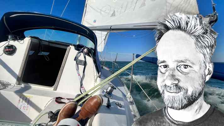 <a href="https://www.yacht.de/redaktion/morten-strauch/" rel="noopener noreferrer">Le rédacteur Morten Strauch </a>est à bord de son Hanse 291 dans le fjord de Flensburg.