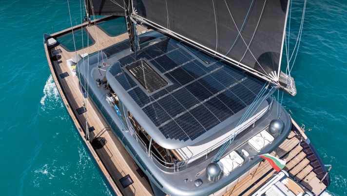 Solar Skin 3.0: effizient auch im Segelschatten.